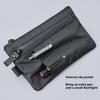 Portafoglio per Carte da Viaggio in Nylon Impermeabile per Organizer Portatile e Chiavi