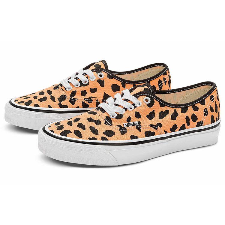 Wacko Maria X Vans OG Authentic LX Cheetah - Peach Unisex Sneakers Orange VN0A4BV9BOD