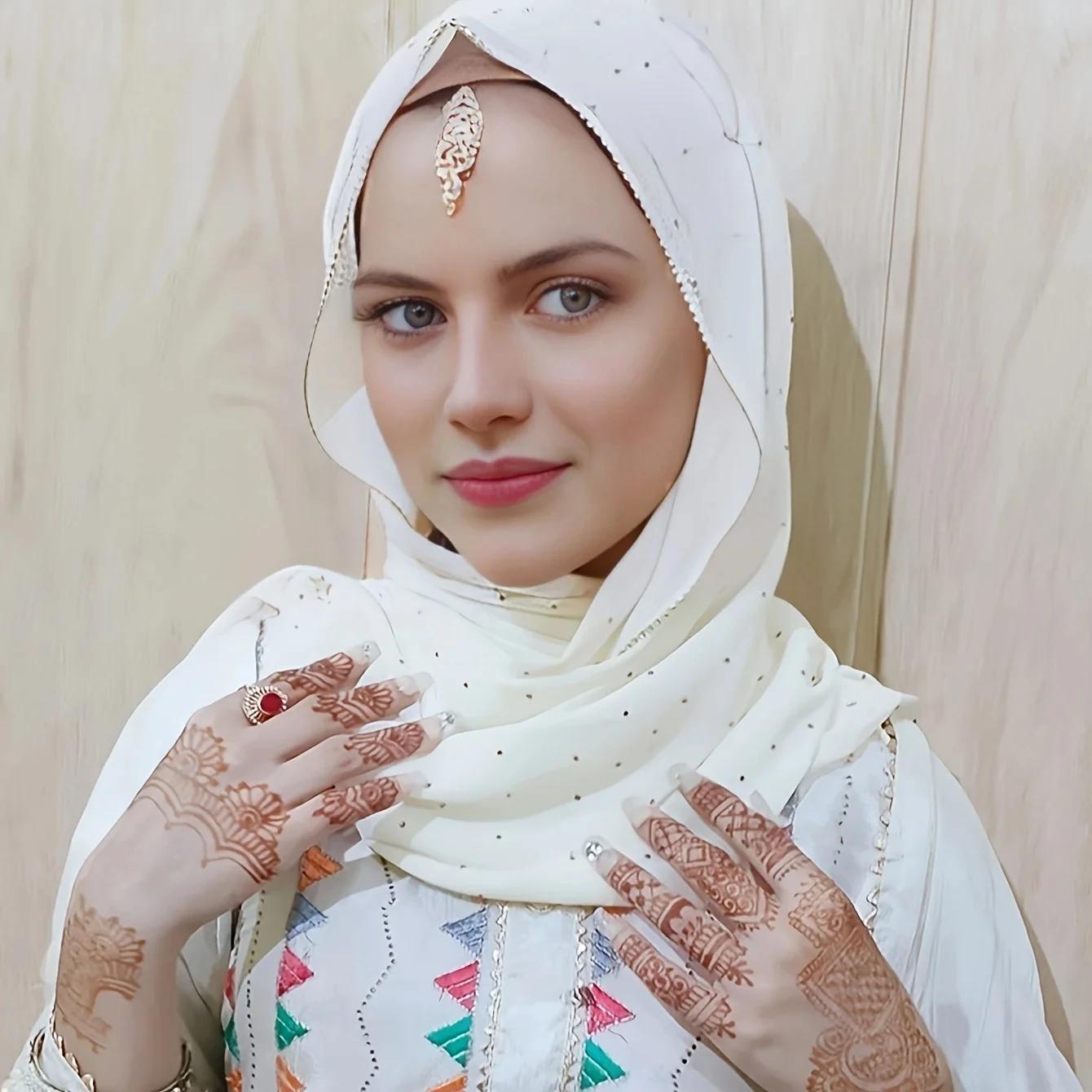 

Роскошный золотой шифоновый платок на голову, однотонные мягкие длинные мусульманские шарфы для женщин, хиджаб, мусульманская женская шаль и накидка, платок, исламский One Size