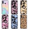 Purple Heart Swirl Aesthetic For Huawei Nova 8i 7i 11i 12i 12s 9 10 SE Y90 Y60 Y70 Y72 Y61 Y91 P30 P40 Lite P60 Pro Case