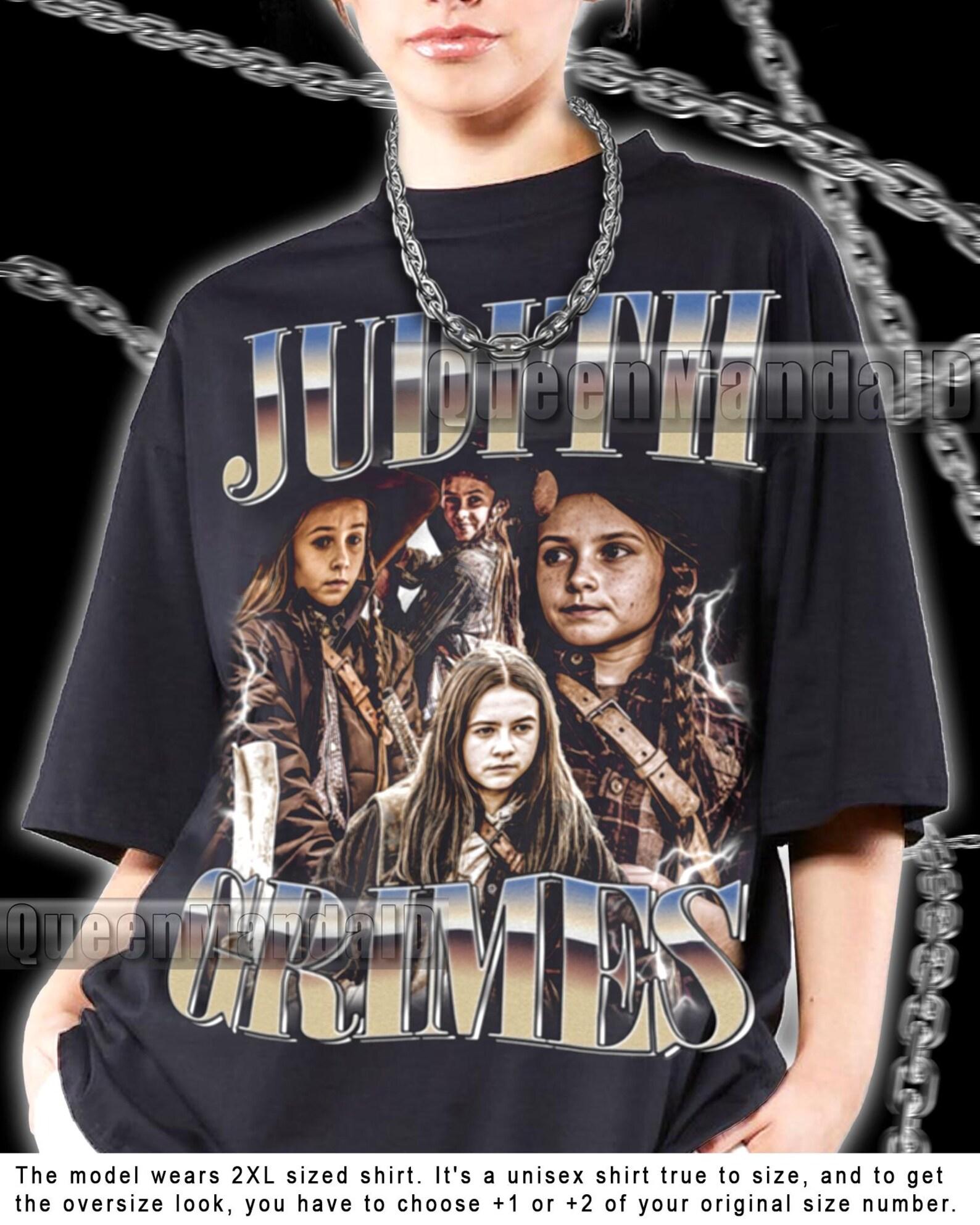 Vintage Judith Grimes Retro Fan Tee, 90s Retro Style Twd SweaT-Shirt PK165 L