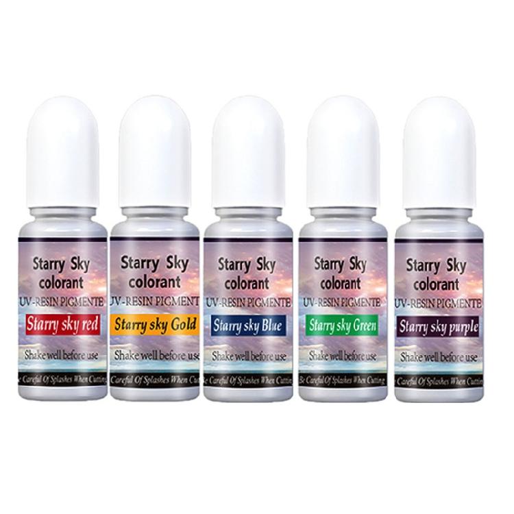 

UV Resin Colorants Liquid Epoxy Resin Dye Epoxy Resin for Jewelry Making 10 ml 1