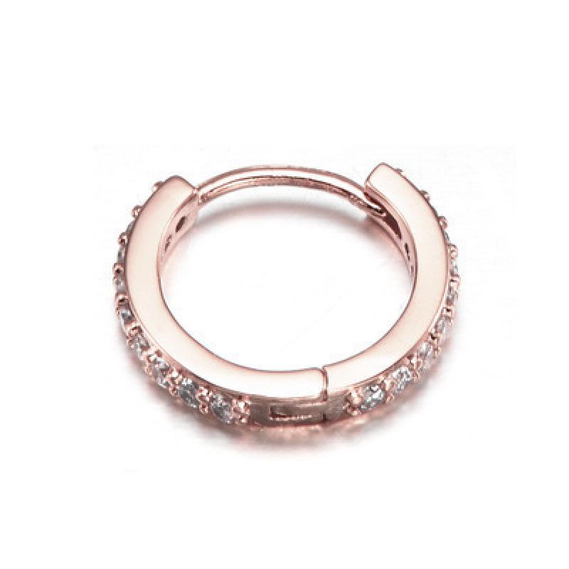 Creative Mini Zircon Ear Clips & Earrings for Women - European & American Piercing Jewelry