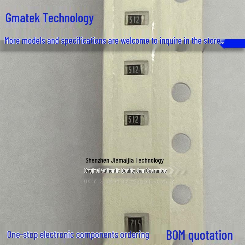 5.1K Ohm 5% 0603 SMD Resistor, Size: 1.6mm x 0.8mm, Screen Print: 512