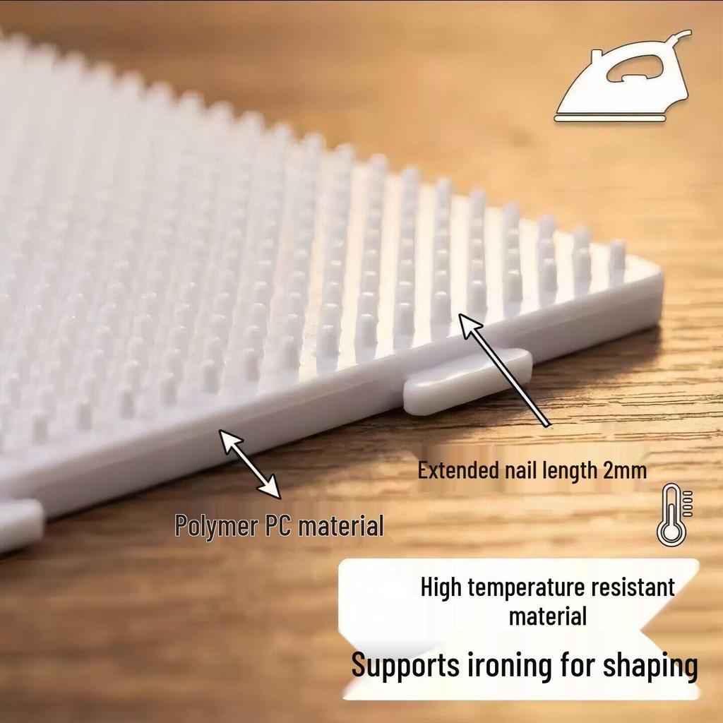2.6mm Transparent Perler Bead Board - Wear-Resistant DIY Jigsaw Puzzle Craft Template