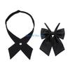 HX6F Adjustable Womens Tie Girls Uniform Womens Necktie Providing Comfortable Wear For Social Instances Office Use