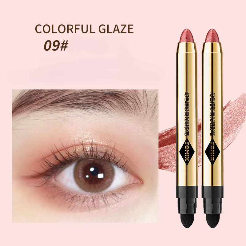 Monochromatic High-gloss Eye Shadow Pen To Brighten the Pearlescent Silkworms Without Smudging, Lazy Contouring Highlight Pen