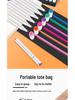 48-Color Anime Marker Set: Fade-Resistant Layerable Watercolor Brush Pens