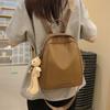 Schoolbag Ladies Shell Backpack 1011 Oxford Cloth Fashion School Bag Girls College Student Lightweight Travel Crossbody Bag Backpack