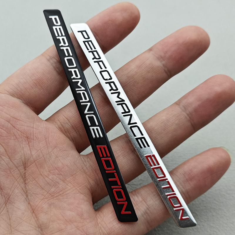 3D Aluminum Logo Performance Edition Motorcycle Badge Car Body Sticker Emblem Accessories