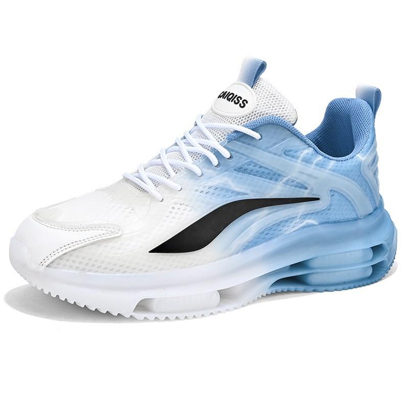 

Rotating button men s shoes winter new double-layer air cushion shock-absorbing running shoes trendy versatile sports and leisure shoes 44