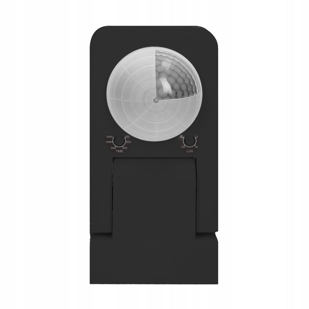 Motion Sensor 360/180St, 2000W, Ip65 Black