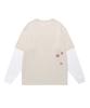 Cabisi Check Twin Star Layered Ls Tee Oatmeal(Cv2Ffut578A)
