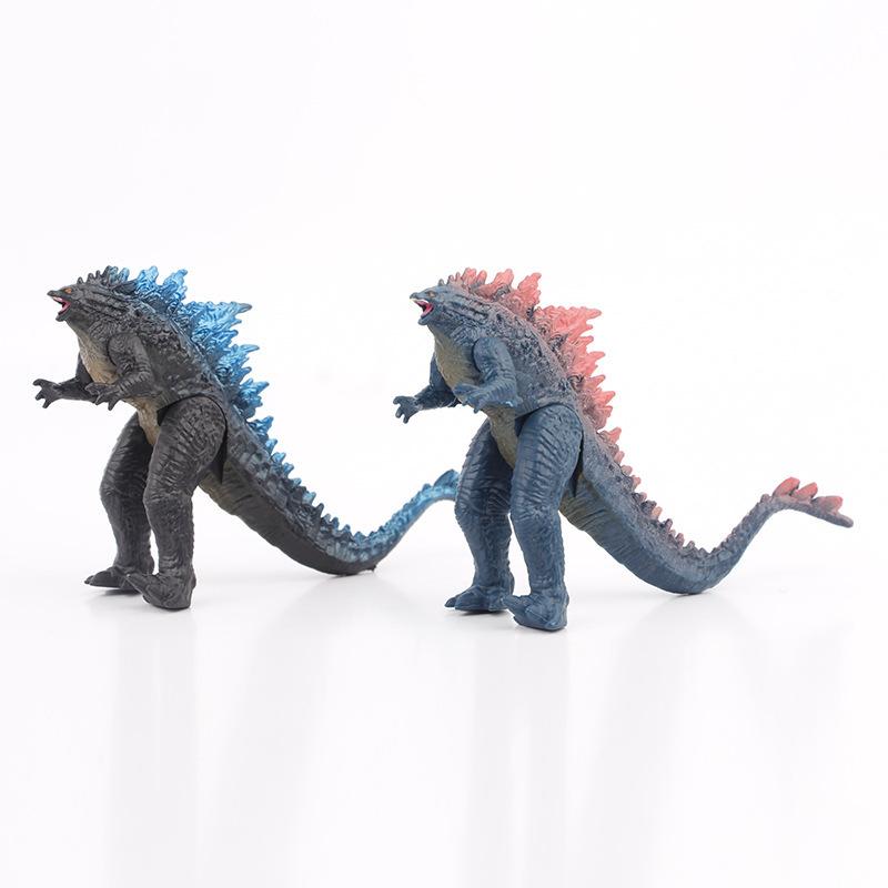 New Anime 6 Pcs/Set Godzilla VS King Kong 2 New Empire Monsters Movable Joints Action Figure PVC Model Doll Kids Birthday Toys