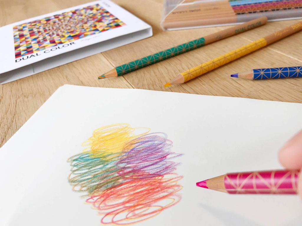 KOKUYO Colored Pencil DUAL COLOR 20 Colors KE-SP14