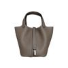 Bag Summer Hand Bucket Basket Women's Bag Genuine Leather Handbag