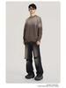BE Men's American Retro Gradient Knit Sweater - Autumn/Winter Collection
