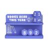 Bookshelf Decor Reading Counter Personalized Reading Challenge Books Read This Year Counter Creative Bookish Book Lover Sign