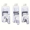 3Pcs/Set Metal Household Sewing Tool Hem Presser Foot  for Household Multi-Function Sewing Machines