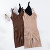 Damen Träger One-Piece Formwäsche Bauchkontrolle Po-Lifting Taillentraining Bodysuit