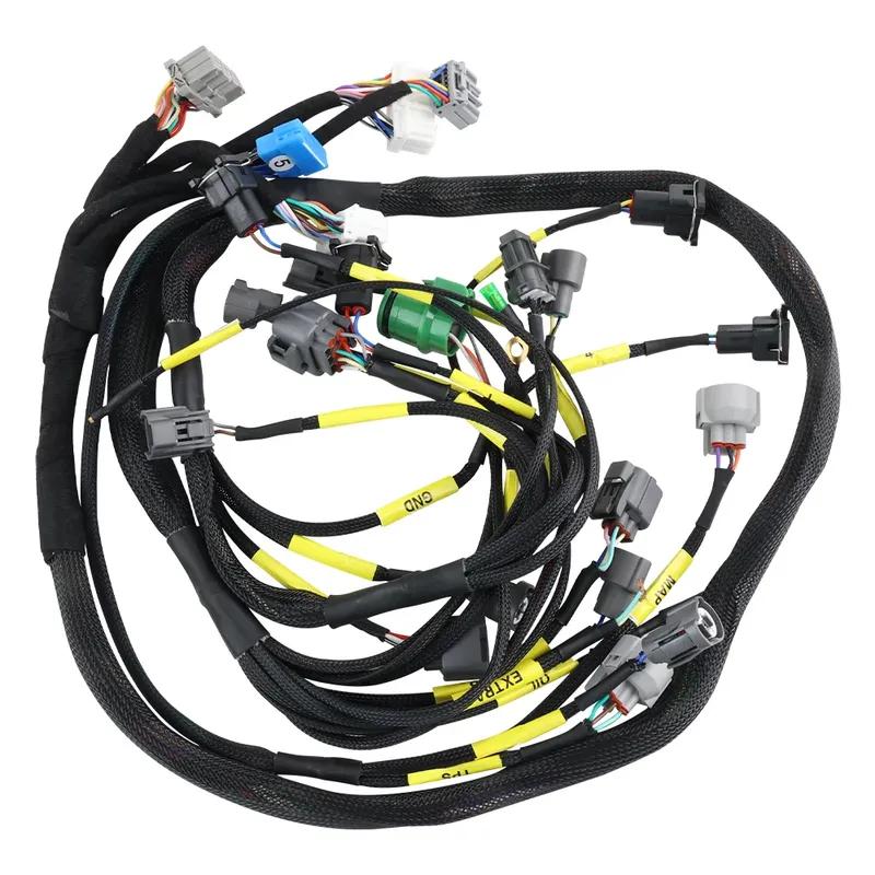 Racing Car Tucked Engine Stand Alone Harness Harness For Civic Integra B16 B18 D16 Budget D & B-series OBD1 Engine Compartment
