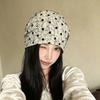 Vintage Paisley Beanie Versatile Style Breathable Slouchy Hat Polka Dot Cap Street Outfits