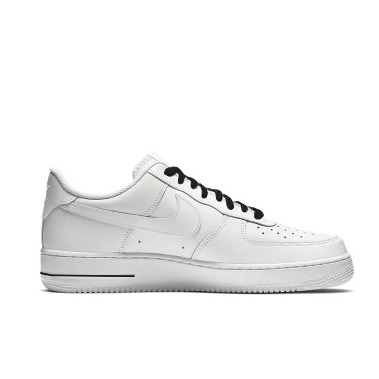 Nike Air Force 1 Air Force 1 Slip Resistant Abrasion Resistant Low top Skateboard Shoes Unisex White CW2288-111(Team352-)