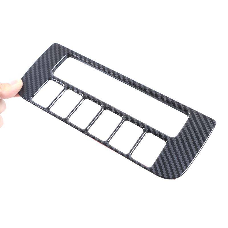 ABS Car Center Console Air Conditioning Switch Panel Frame Cover Trim Sticker For Mitsubishi Outlander 2019-2025 Car Accessories