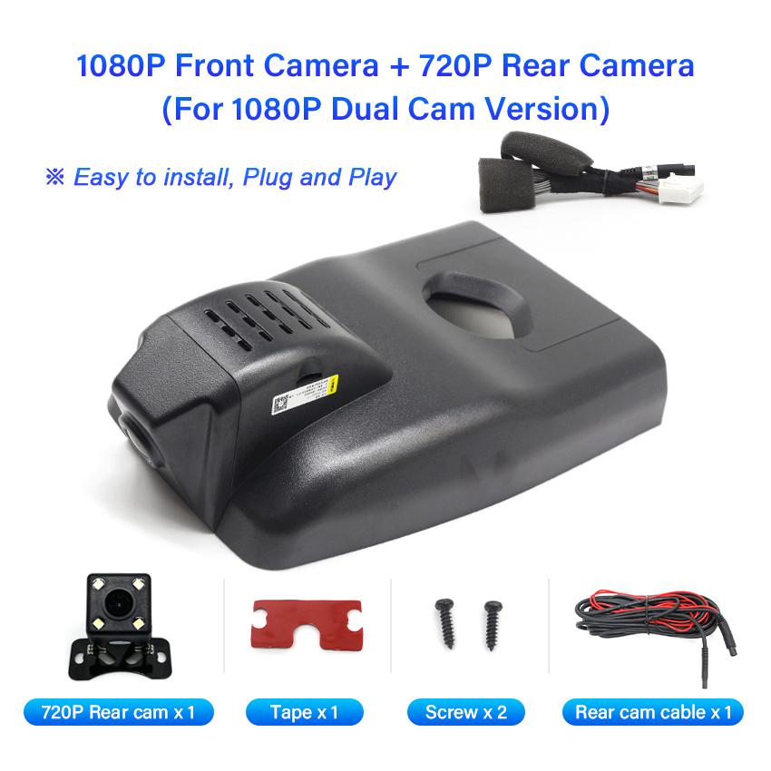 New! Easy Installation Car DVR Wifi Dash Cam Video Recorder Camera 170° For Lexus RX RX200T RX300 RX450H IS300 F SPORT 2016-2025