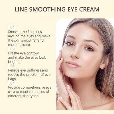 Retinol Øjencreme Reducerer Fine Linjer Lysnende Mod Mørke Rande Lysner Øjenposer Hævelser Udglatter Løfter Hudpleje