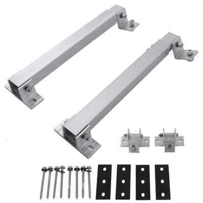 Solar Panel Montage Halterung Set 15 grad zu 30 grad Einstellung Robuste Solar Panel Montage Stand Rack