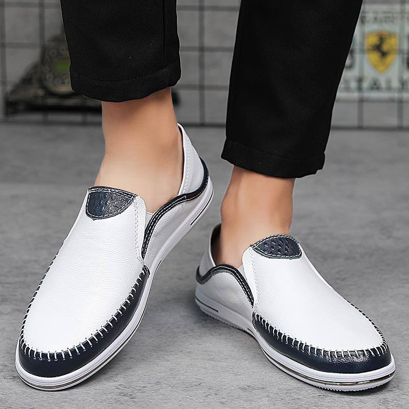 Nová korejská verze Trendu Ležérní Pánské Boty Jarní Prodyšné Board Boty Outdoorová móda Muži Byty