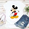 Oversized Unisex T Shirts Cartoon  Print Ladies Clothes Cute T Shirts Short Sleeve Tops Y2k Harajuku