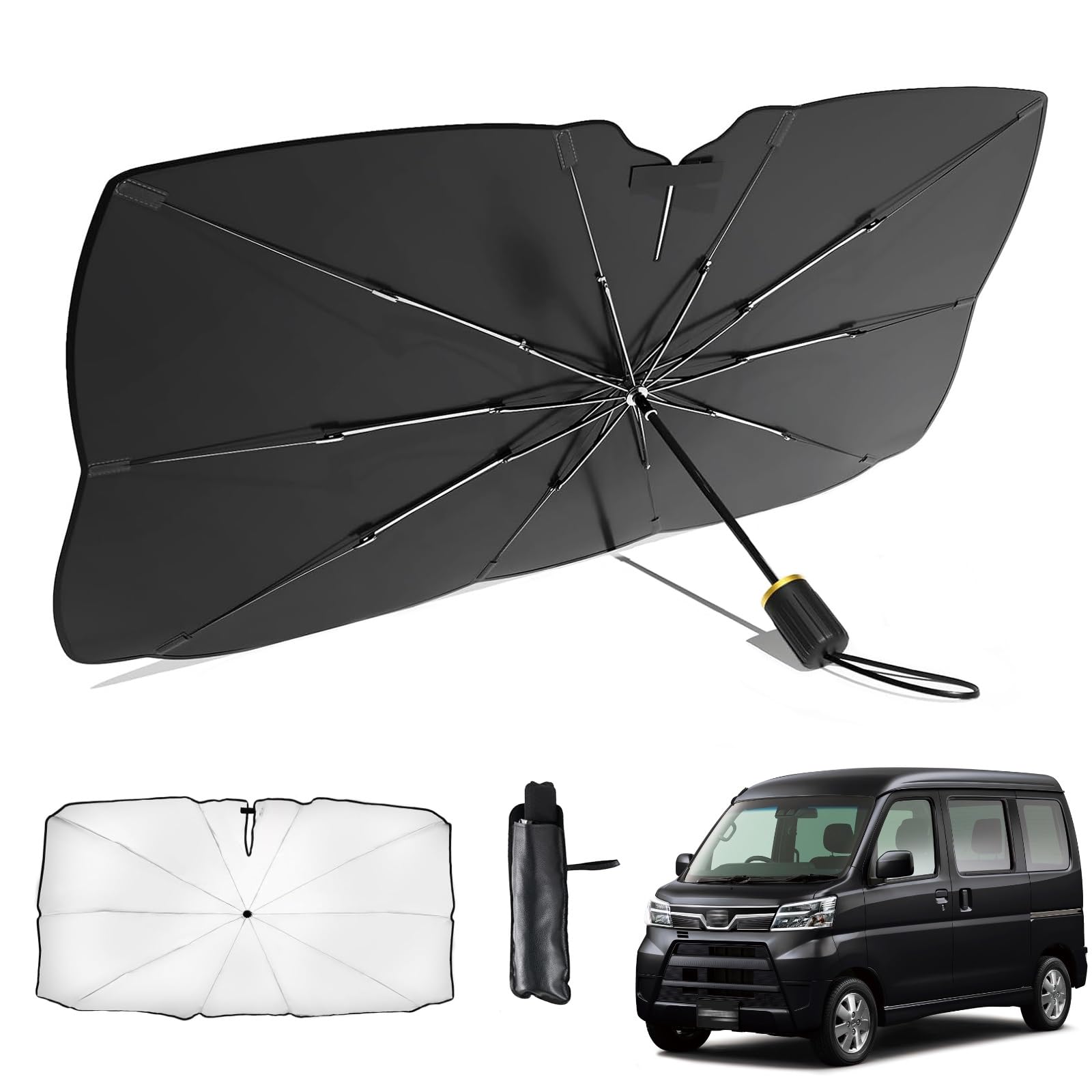 

Daihatsu Atley Wagon, 5th Generation, May 2005 - December 2021, Car Umbrella, 10 Ribs, Atrei Wagon