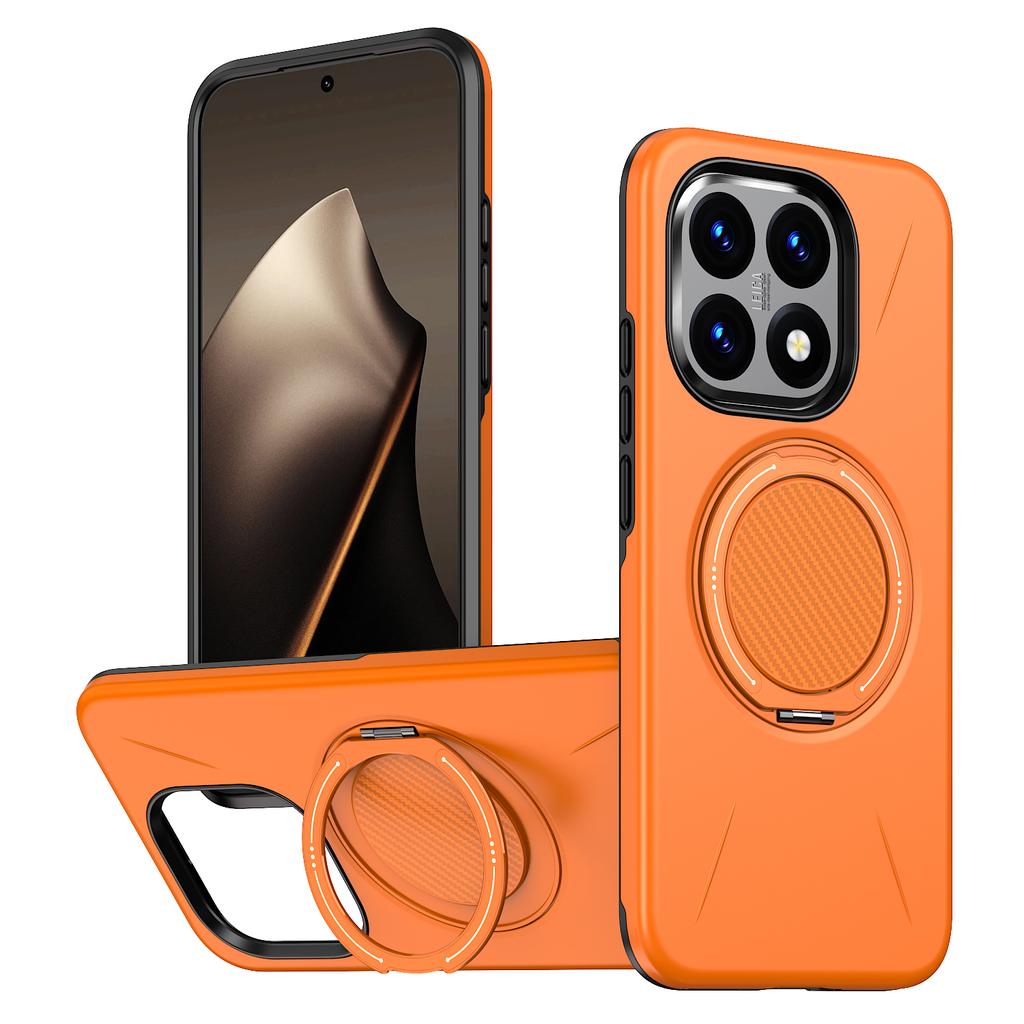 360° Magnetic Bracket Phone Case For Xiaomi 15T Mi 15t For Magsafe Shockproof Stand Holder Cover Funda Coque