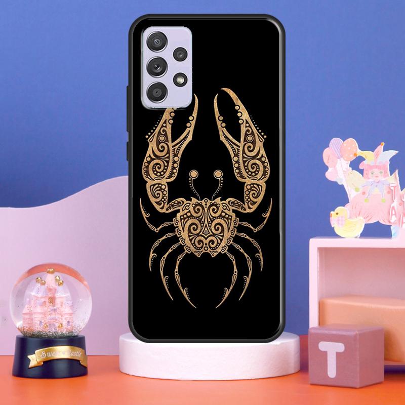 Zodiac Signs Case For Samsung Galaxy A54 A34 A14 A15 A35 A55 A16 A26 A36 A56 A52 A12 A32 A13 A33 A53 A17