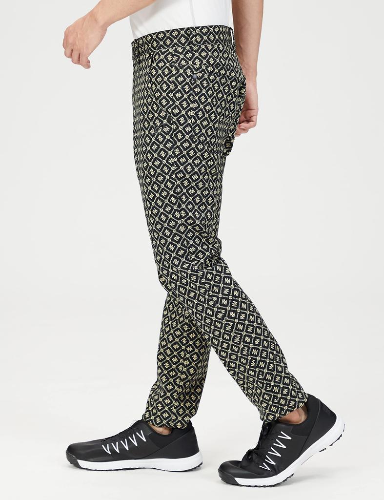 long pants logo Golf 4 [Master Bunny] Men's (MBE pattern/TEXBRID stretch) / / 758-2231007 040_Beige [M]