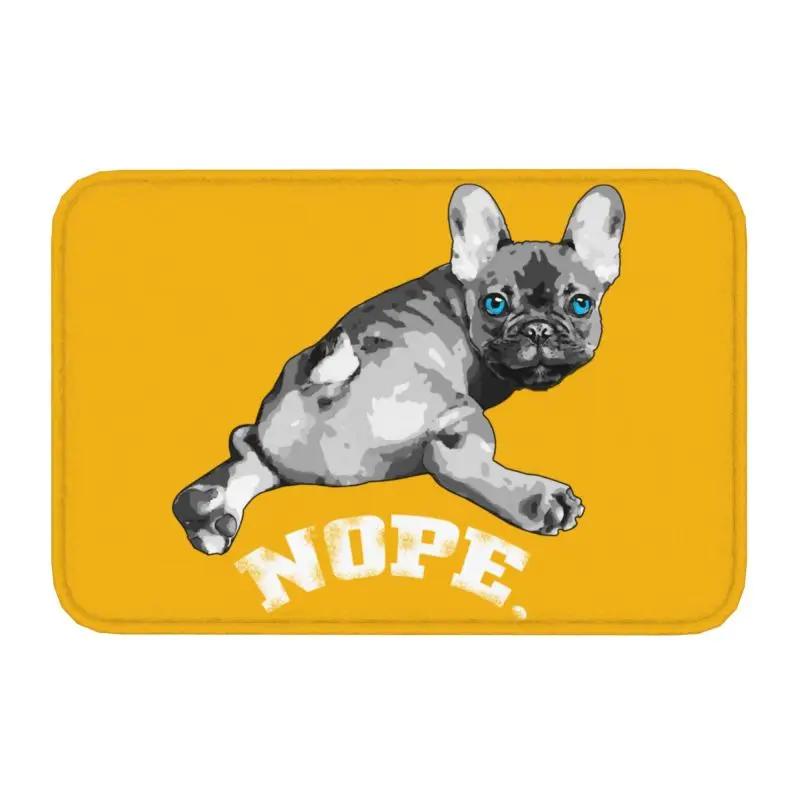 Pug Colorful Pugs Art Dog Pet Lover Floor Door Bathroom Kitchen Mat Anti-Slip Indoor Cute Pet Doormat Toilet Entrance Carpet Rug
