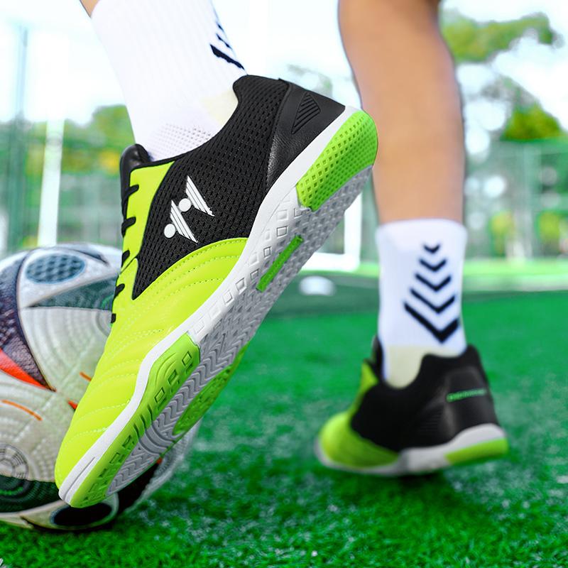 New Men's Chunky Stud Football Boots for Futsal, Indoor/Outdoor Training Shoes for Men and Women