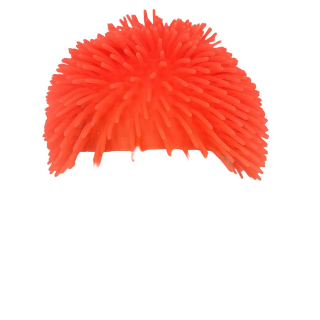 TPR Soft Rubber Long Hair Headband, Internet Famous Color Headband, Parent-child Interactive Game Toy