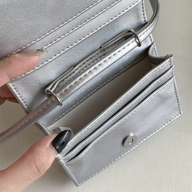 Flip Mini Square Bag Women's Fashion Versatile Messenger Lipstick Change Bag Niche Design Multi-functional Card Bag