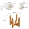 Ceramic Essential Oil Burner Fragrance Diffuser Scented Wax Melt Burner Oil Warmer Aromatherapy Lamp Stove for Household