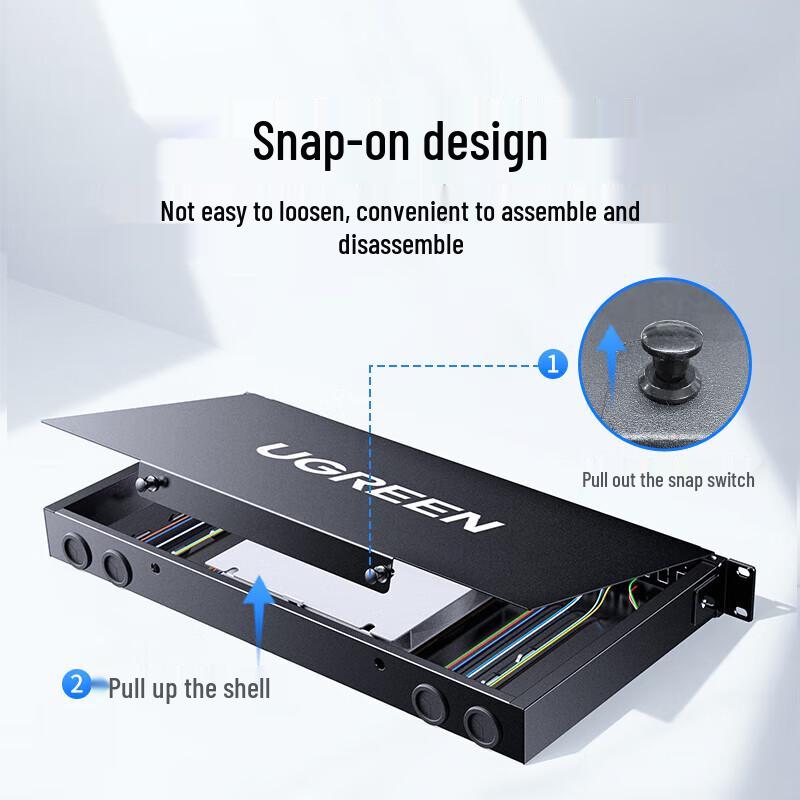 Ugreen NW382 12-Port Single-Mode Fiber Terminal Box