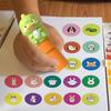 Sticker Seal Activity Pad Stamper 400 Sticker Kunsthandwerk Fidget Spielzeug Sammlerstück Charakter