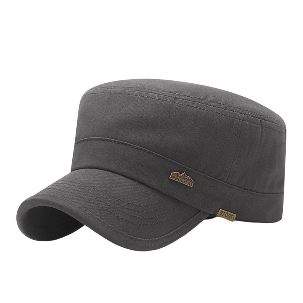 

Anti-UV Fishing Hat Casual Sun Hat Fashion Baseball Cap Men Women сірий