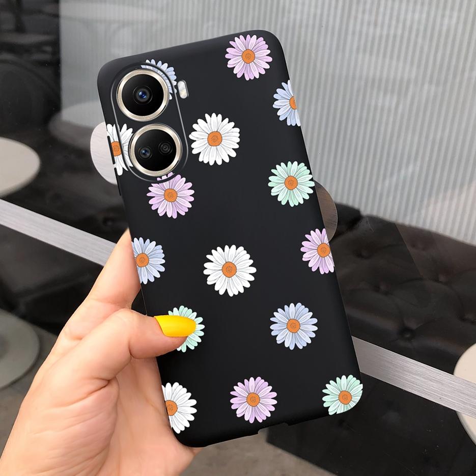 For Huawei Nova 10 SE Case BNE-LX1 BNE-LX3 Cute Candy Painted Cover Soft Silicone Case For Huawei Nova 10SE Nova10 SE Back Cover