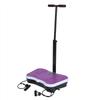 Body Shaping Vibration Machine Fitness Training Equipment for Home Office Purple US Plug 110V