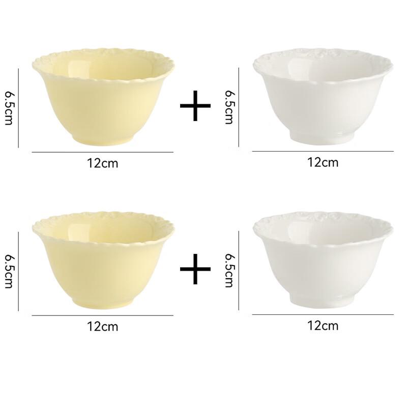 French Style Cream Ceramic Dinnerware