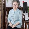 Elderly Women's Summer Lightweight Stand-Collar Set