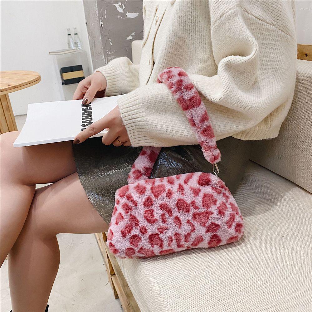 Lady Crossbody Bags Animal Print Shoulder Bags Messenger Bags Handbags Underarm Bags
